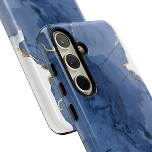 Timeless Blue Watercolor - Protective Phone Case