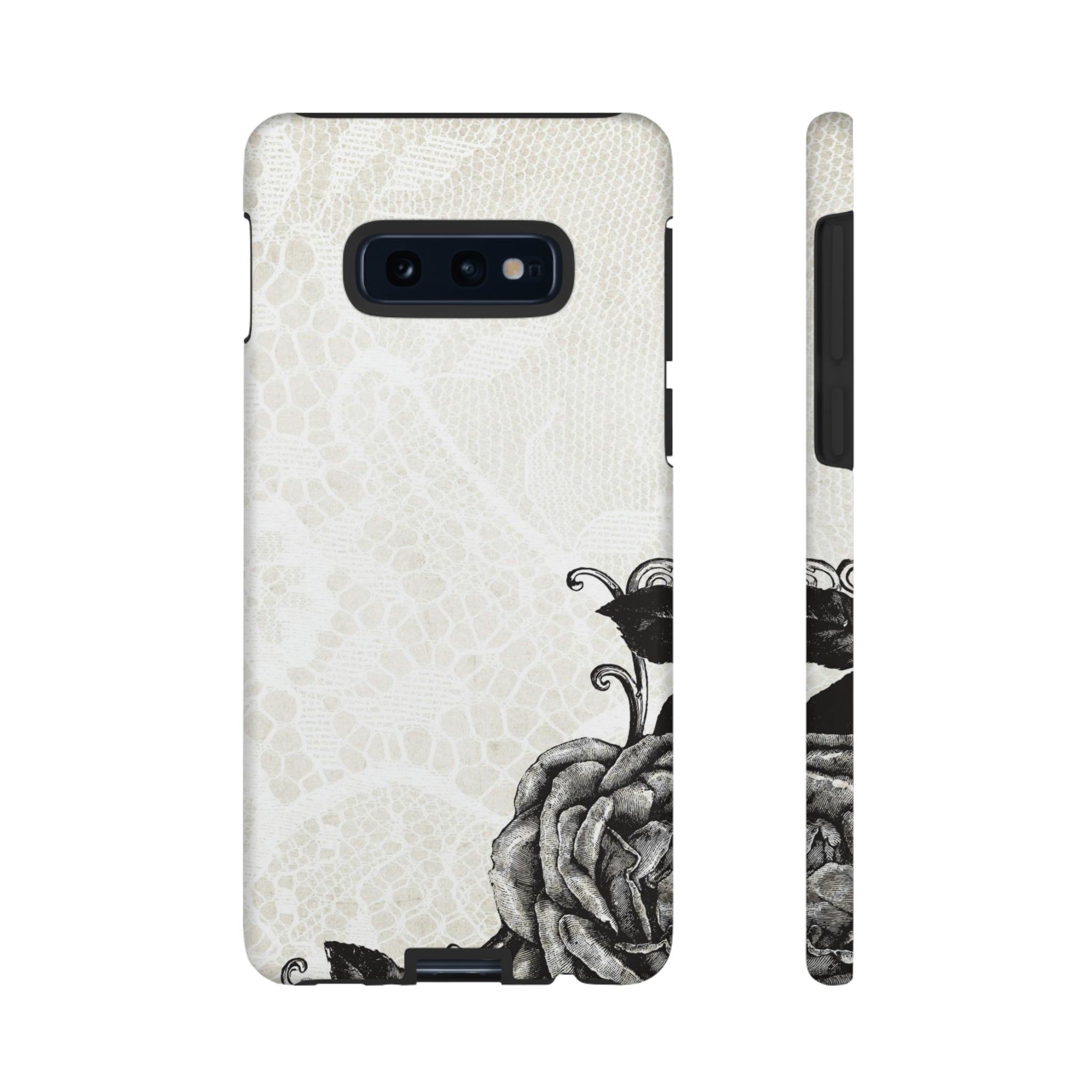 Rosett Gothic Flower - Protective Phone Case