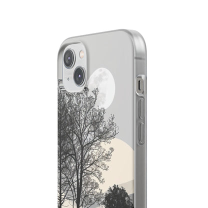 Moonlit Elegance | Flexible Phone Case for iPhone