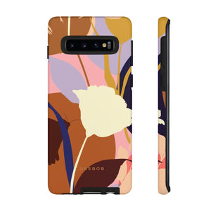 Summer Flower Silhouette iPhone case (Protective) - Protective Phone Case