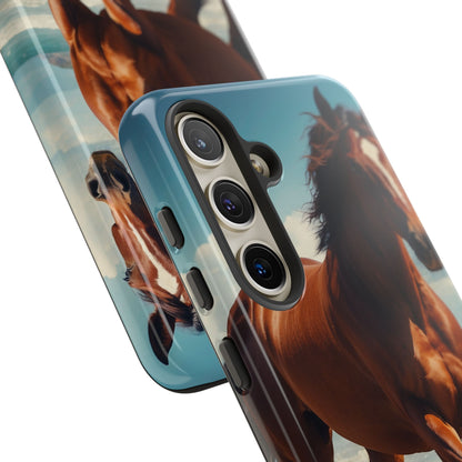 Blazing Horse Samsung S24 Case - Tough