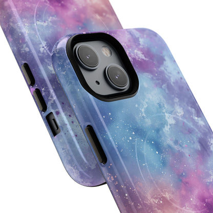 Cosmic Nebula Swirls - Tough + MagSafe® iPhone 14 Phone Case