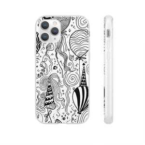 Whimsical Festivity | Flexible Phone Case for iPhone