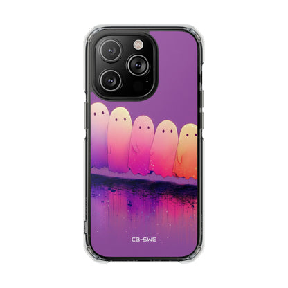 Ghosts Dance Playfully iPhone Case - Impact