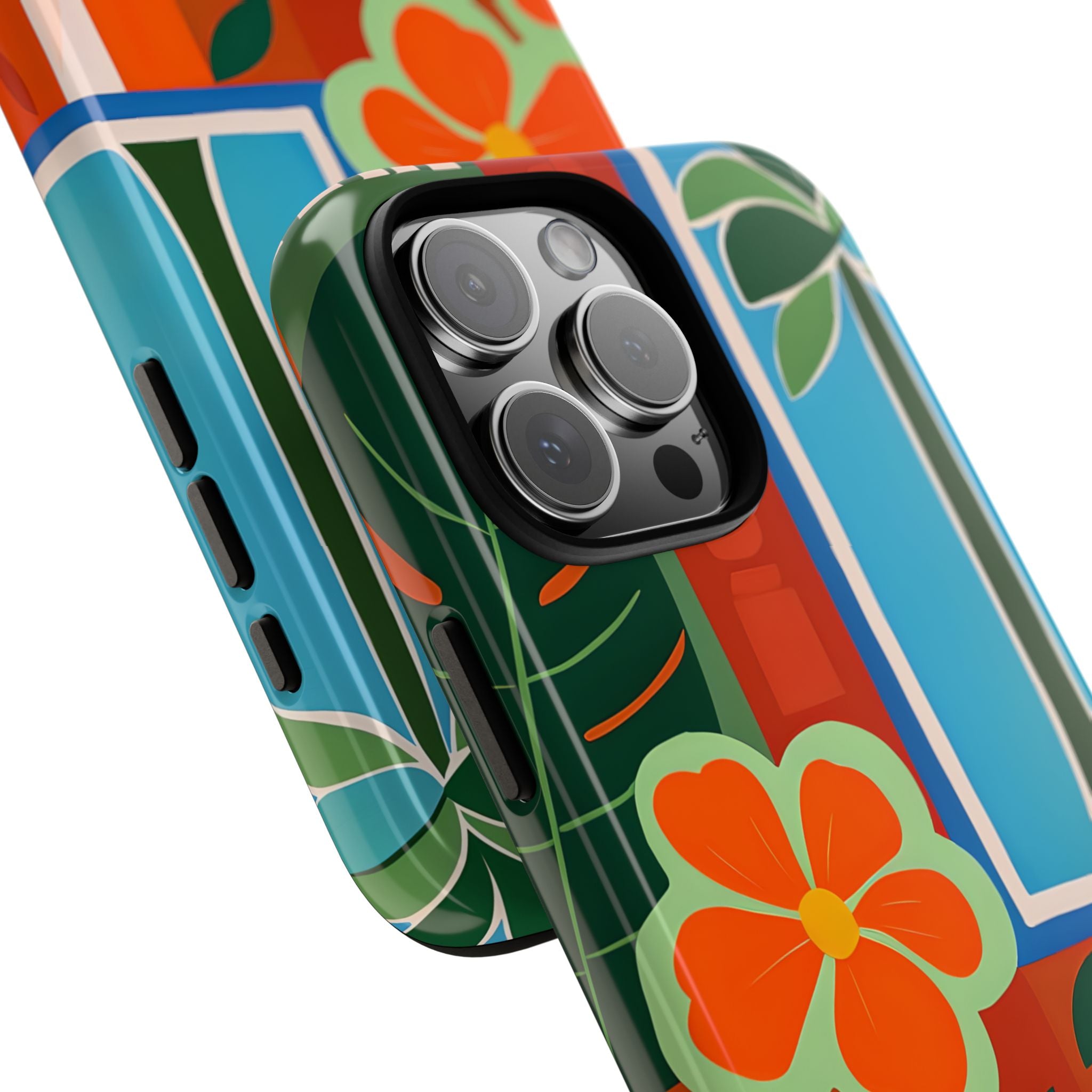 Orange Blossom Burst iPhone 16 Pro Max Case - Tough