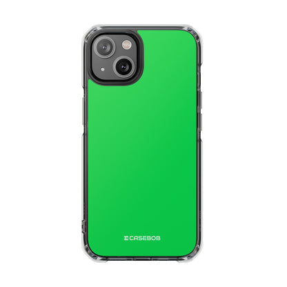 Malachite Green - Clear Impact Case for iPhone