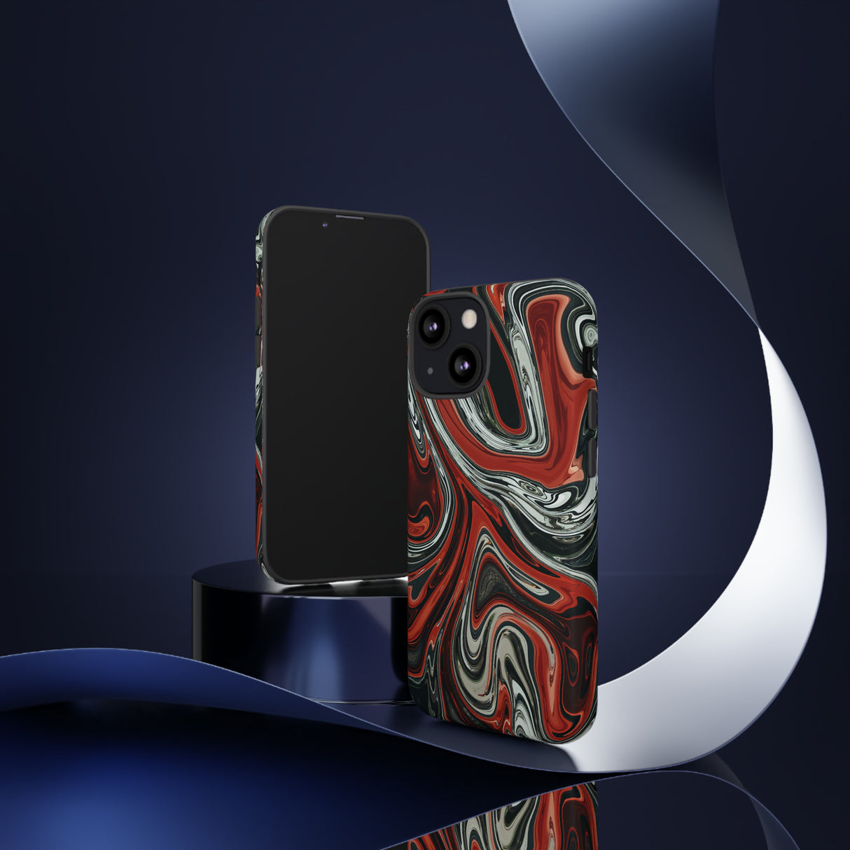 Red Liquid - Protective Phone Case