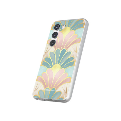 Pastel Deco Elegance - Flexi Samsung S23 Phone Case