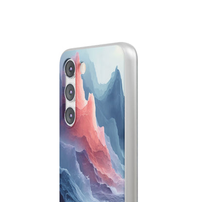 Mountain Wave Serenity - Flexi Samsung S23 Phone Case