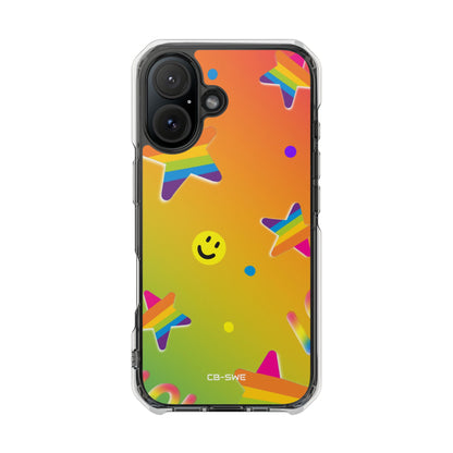 Vibrant Pop Whimsy iPhone Case - Impact