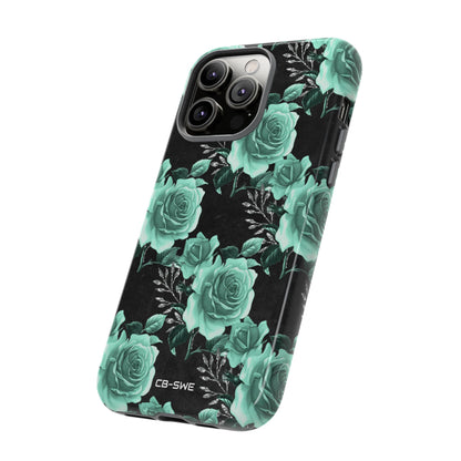 Turquoise Rose Symphony - iPhone Case