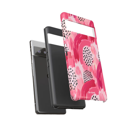 Vibrant Brushwork Dance - Google Pixel Case