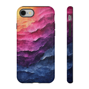 Pastel Wave Symphony - Protective Phone Case