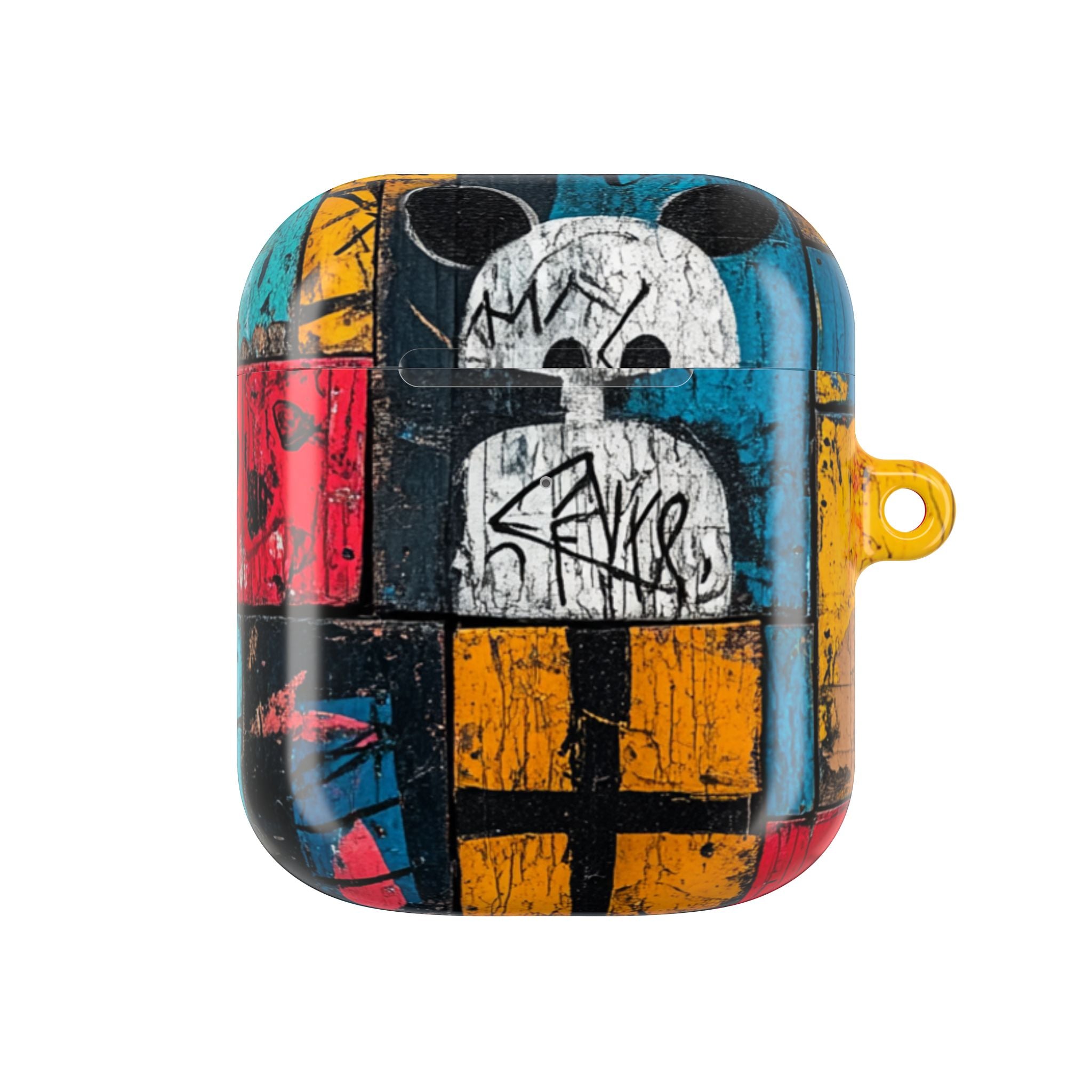 Witte Orb Graffiti - AirPods Case