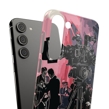 Retro Cinematic Spotlight Samsung S23 - Slim Phone Case