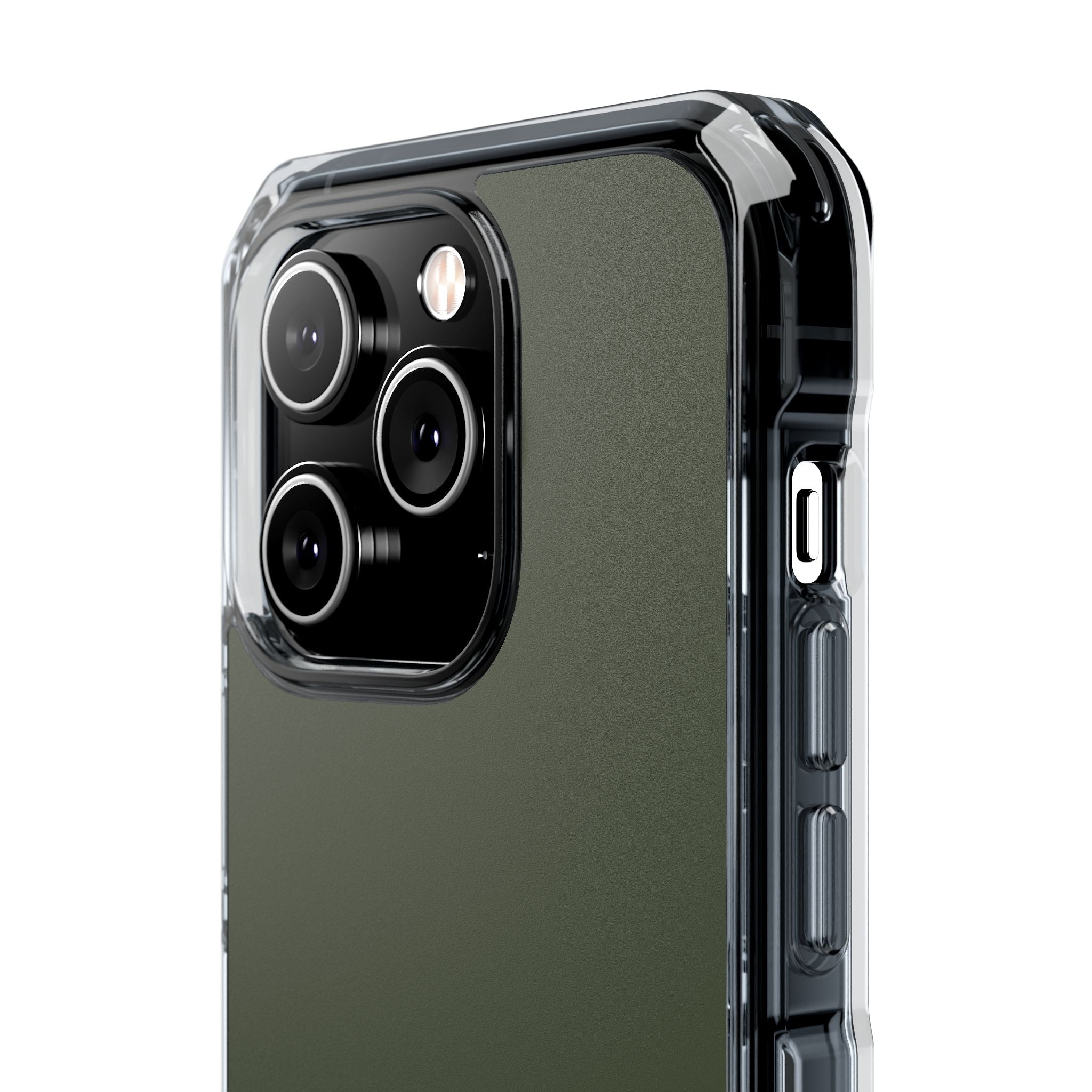 Rifle Green - Clear Impact Case for iPhone