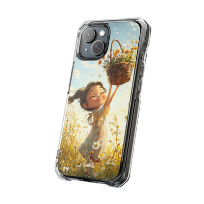 Joyful Girl Leaps iPhone Case - Impact