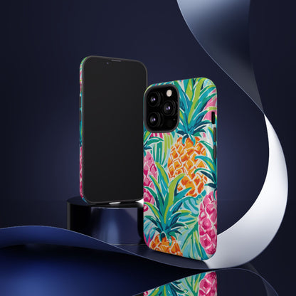 Pineapples Dance Bright - iPhone Case