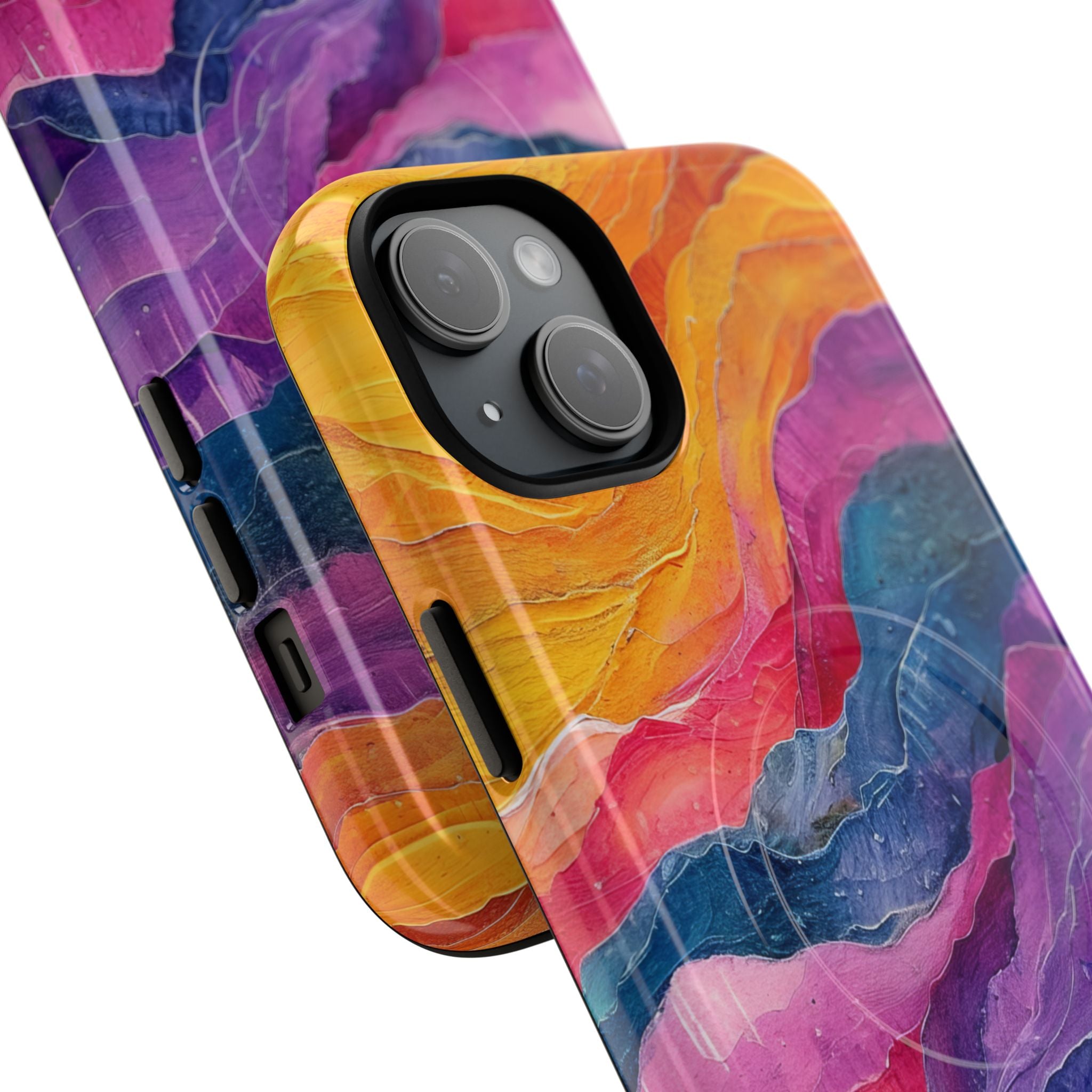 Vibrant Flow iPhone 15 Plus Case - Tough+