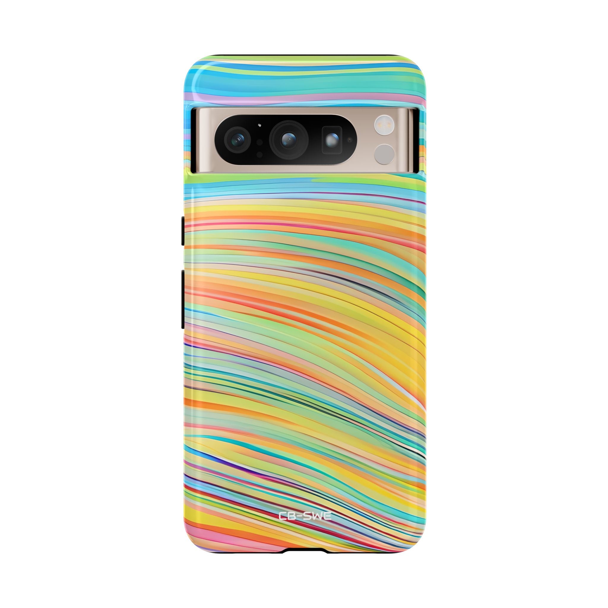 Vibrant Rhythmic Waves - Google Pixel Case