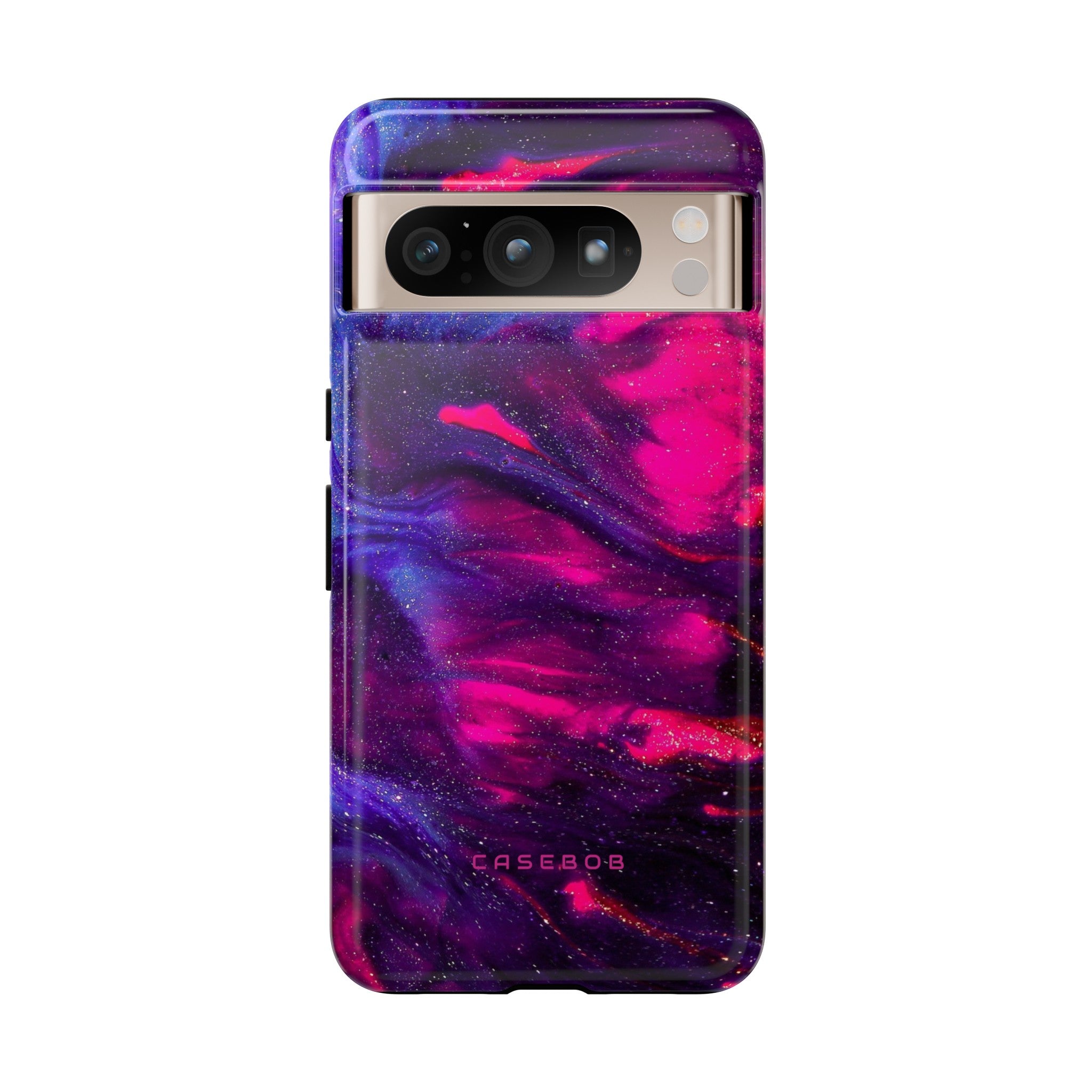 Deep Purple Ink Art - Protective Phone Case