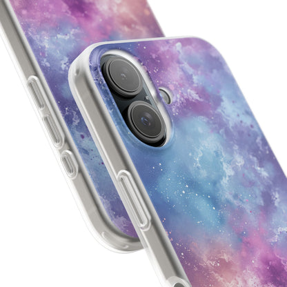 Cosmic Nebula Swirls - Flexi iPhone 16 Phone Case