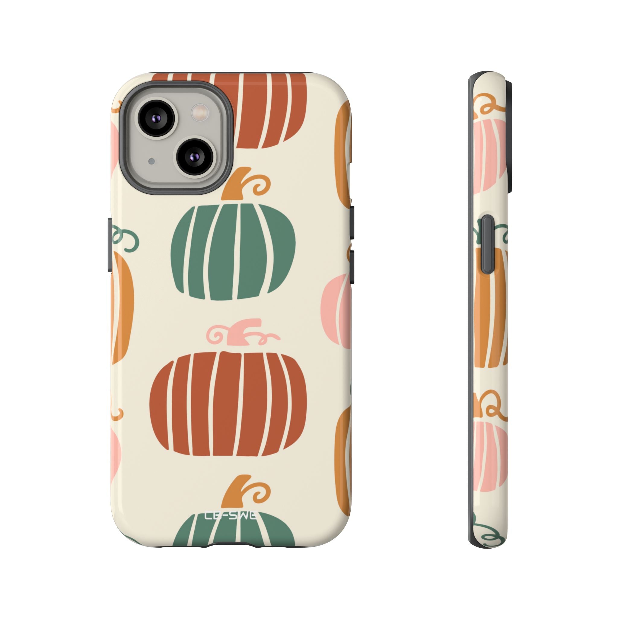 Whimsical Pumpkin Harmony - iPhone Case