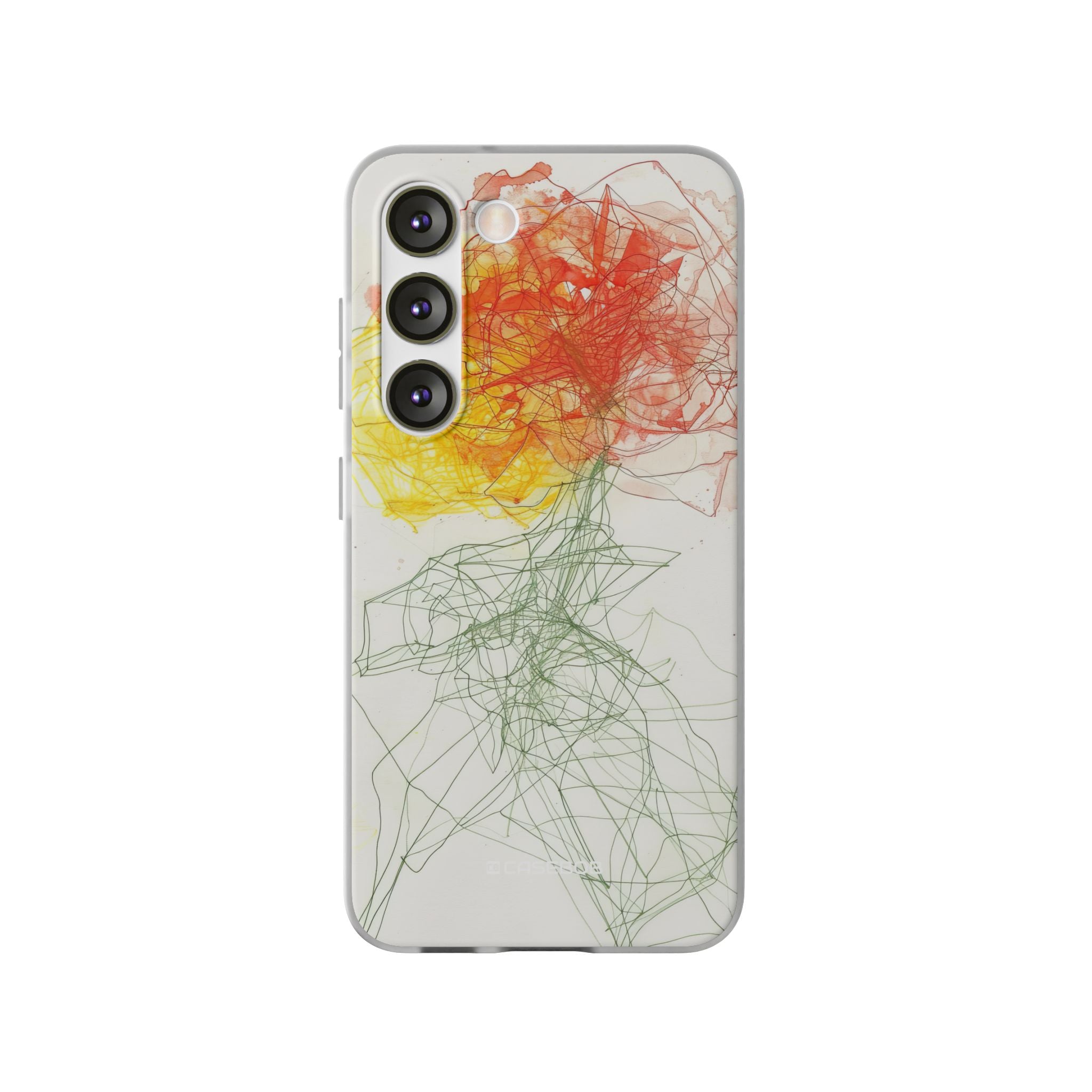 Fiery Blossom | Flexible Phone Case for Samsung Galaxy