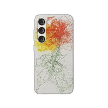 Fiery Blossom | Flexible Phone Case for Samsung Galaxy