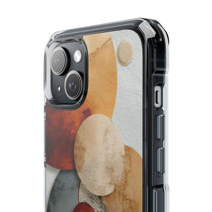 Circles Embrace Warmth iPhone Case - Impact