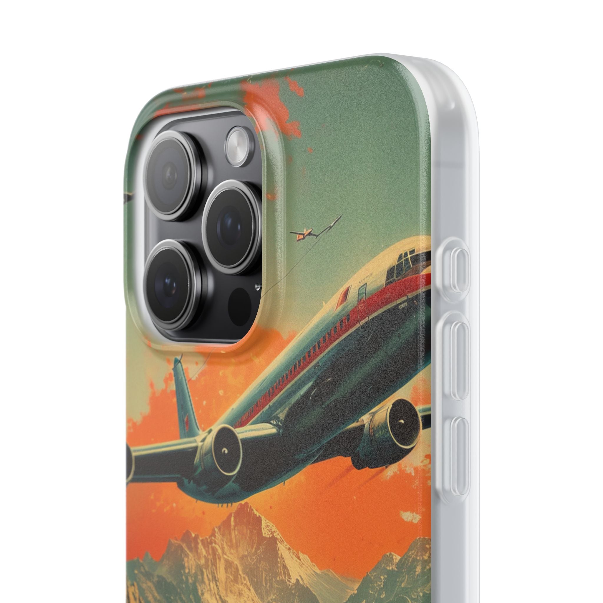 Vintage Skyward Adventure iPhone 15 - Flexi Phone Case