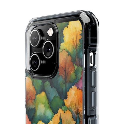 Autumn Leaves Dance iPhone Case - Impact