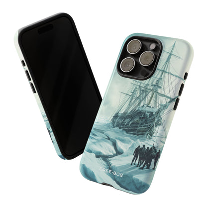 Icebound Ship iPhone 15 Pro Case - Tough