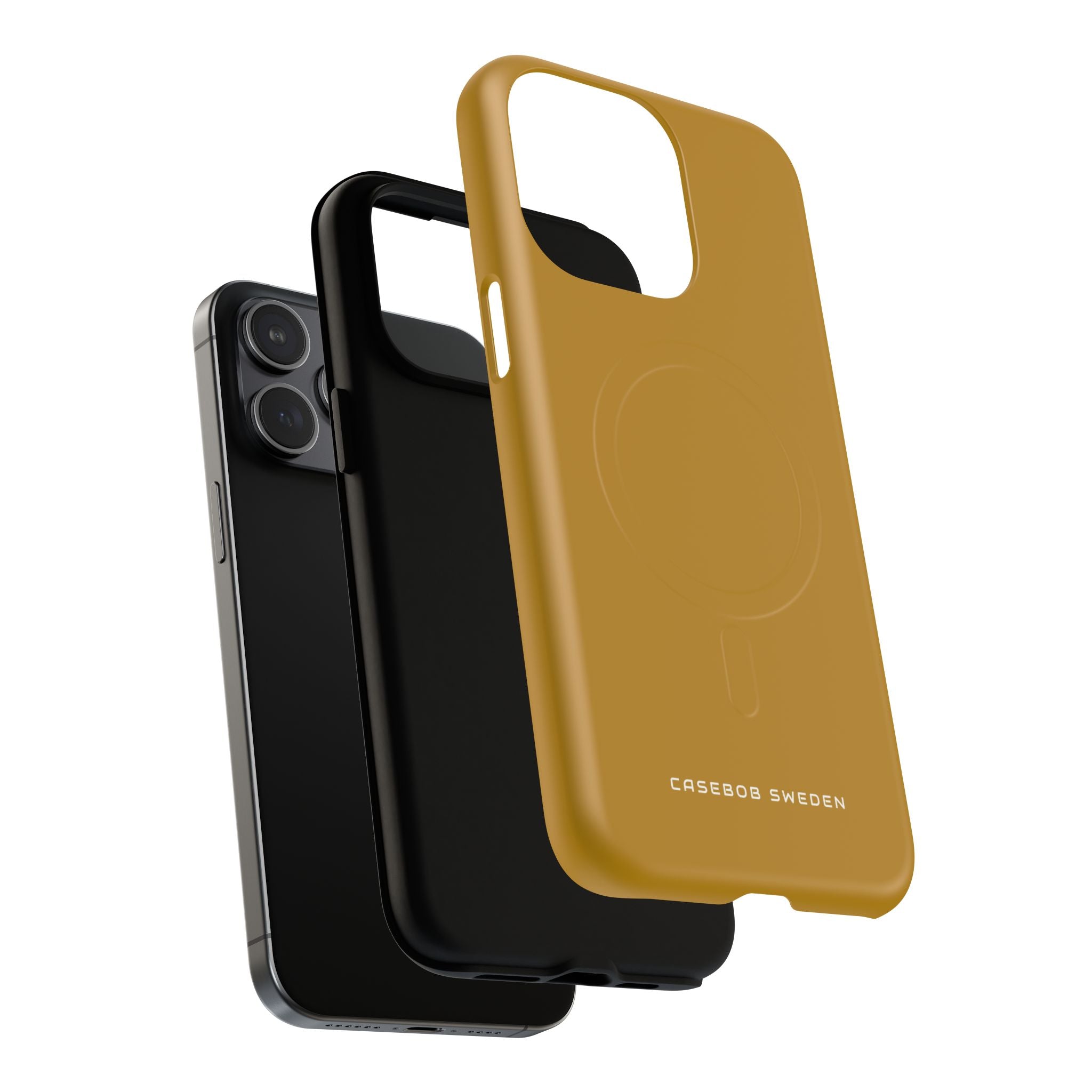 Dark Golden Rod iPhone 15 | Tough+ Phone Case