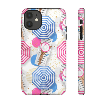 Sun Hats Relaxing - iPhone Case