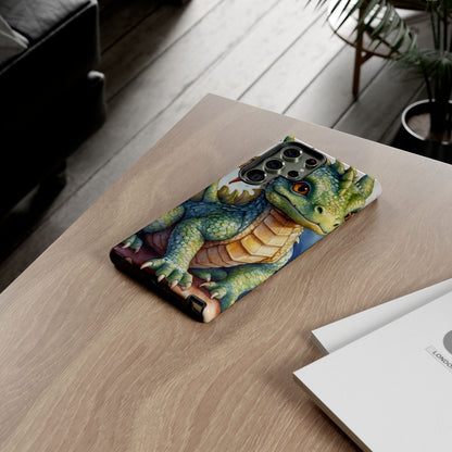 Green Dragon Smiles - Samsung Case
