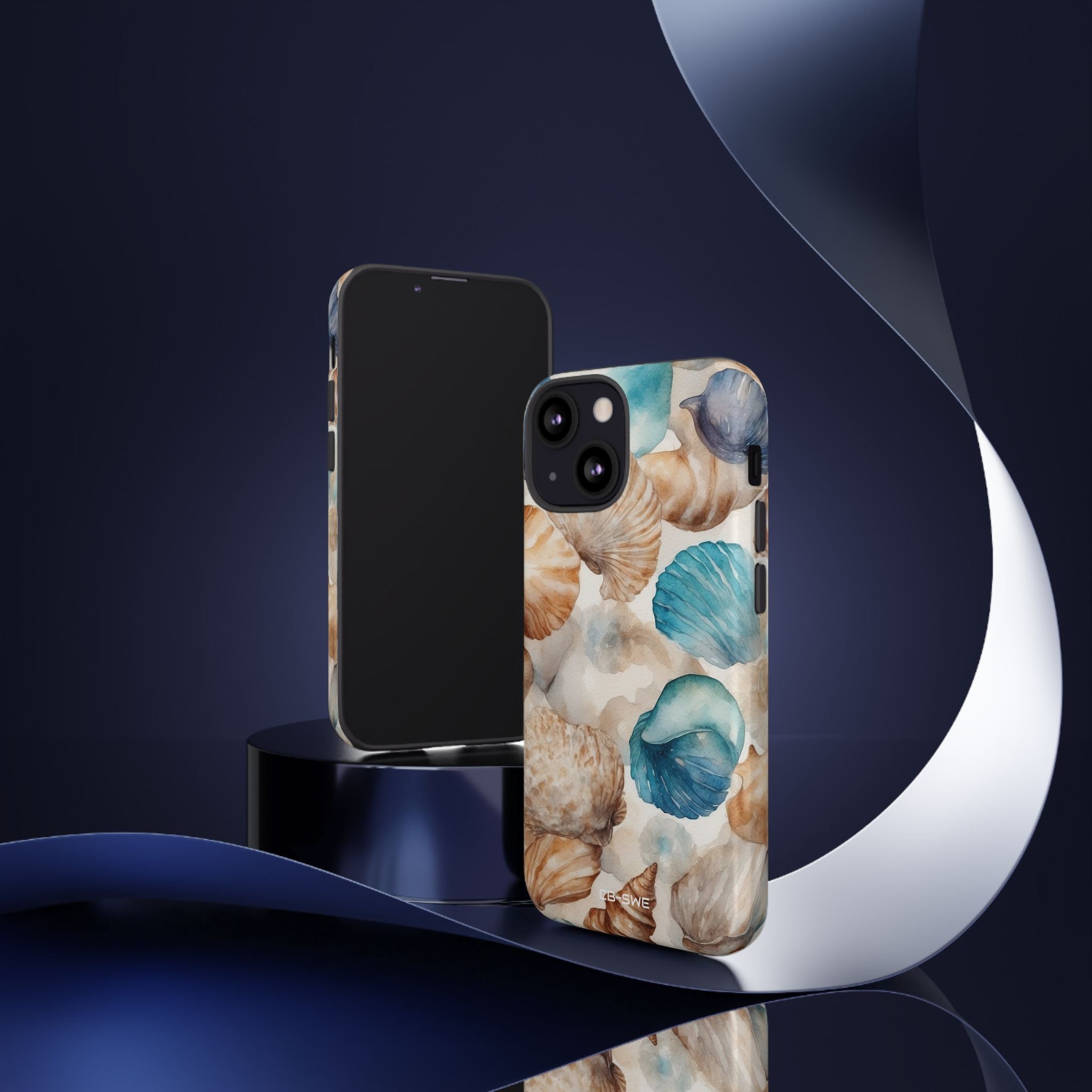Seashells Embrace Shore - iPhone Case