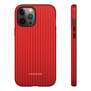 Red Stripes - Protective Phone Case