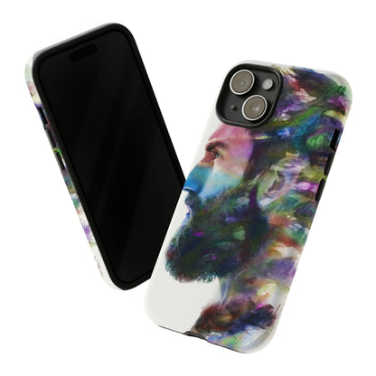 Watercolor Portrait - Protective Phone Case