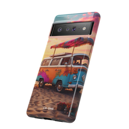 **Van Rests at Shore** - Google Pixel Case