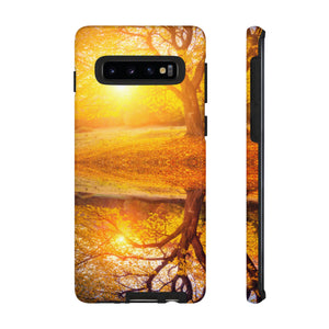 Golden Sundown - Protective Phone Case