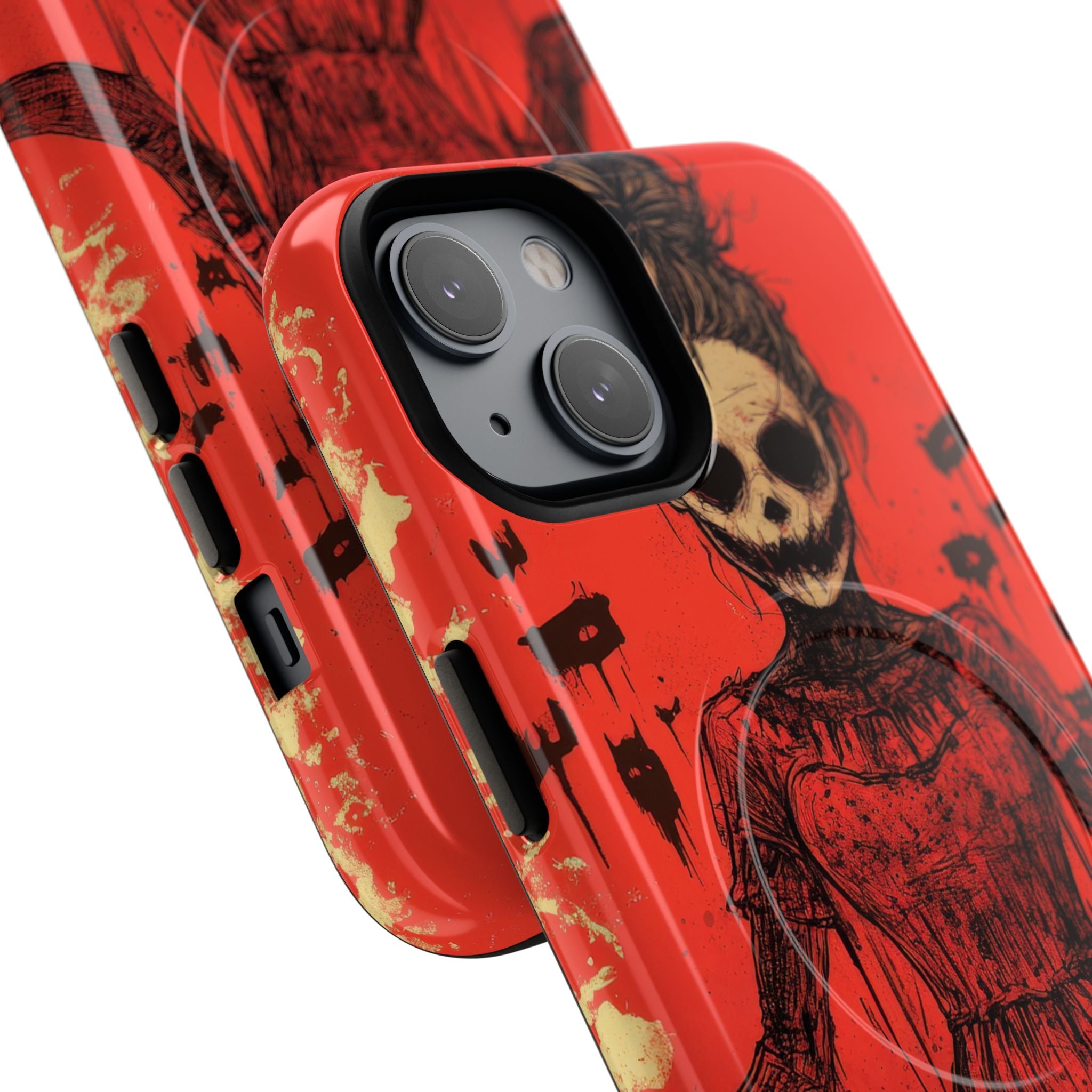 Haunting Scarlet Descent iPhone 14  Tough+ Phone Case