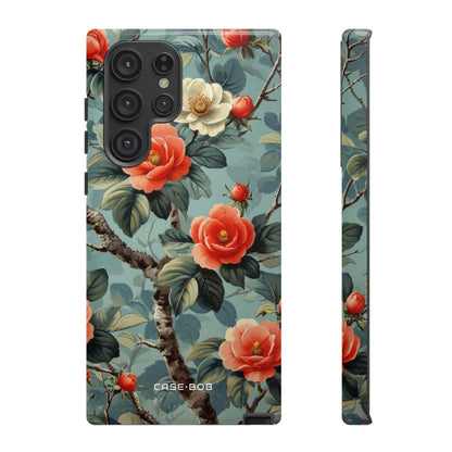 Coral Bloom Samsung S22 Ultra Case - Tough