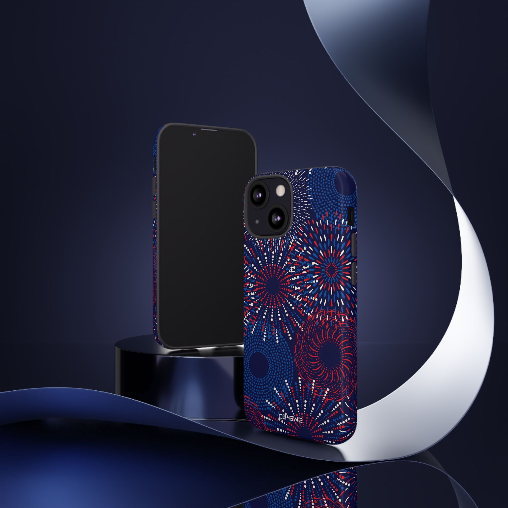 Fireworks Burst Bright - iPhone Case