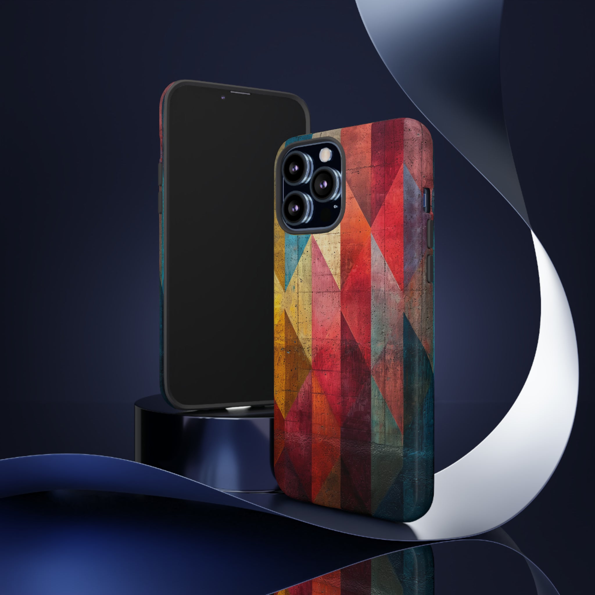 Geometric Fusion Wallpapers - Protective Phone Case