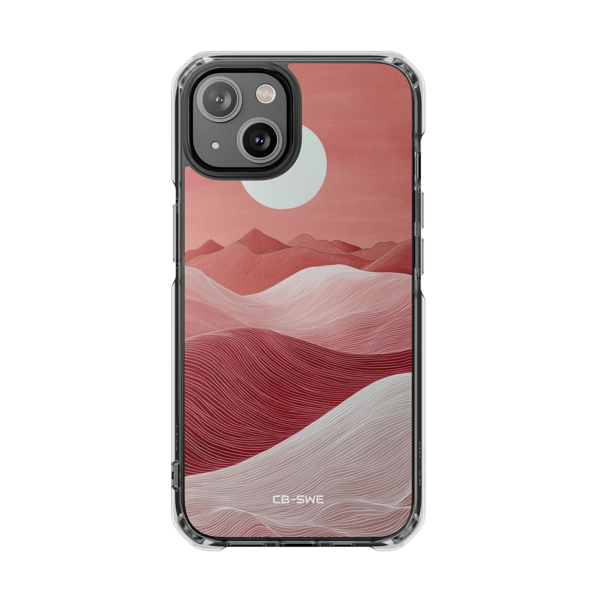 Waves Embrace Sun iPhone Case - Impact
