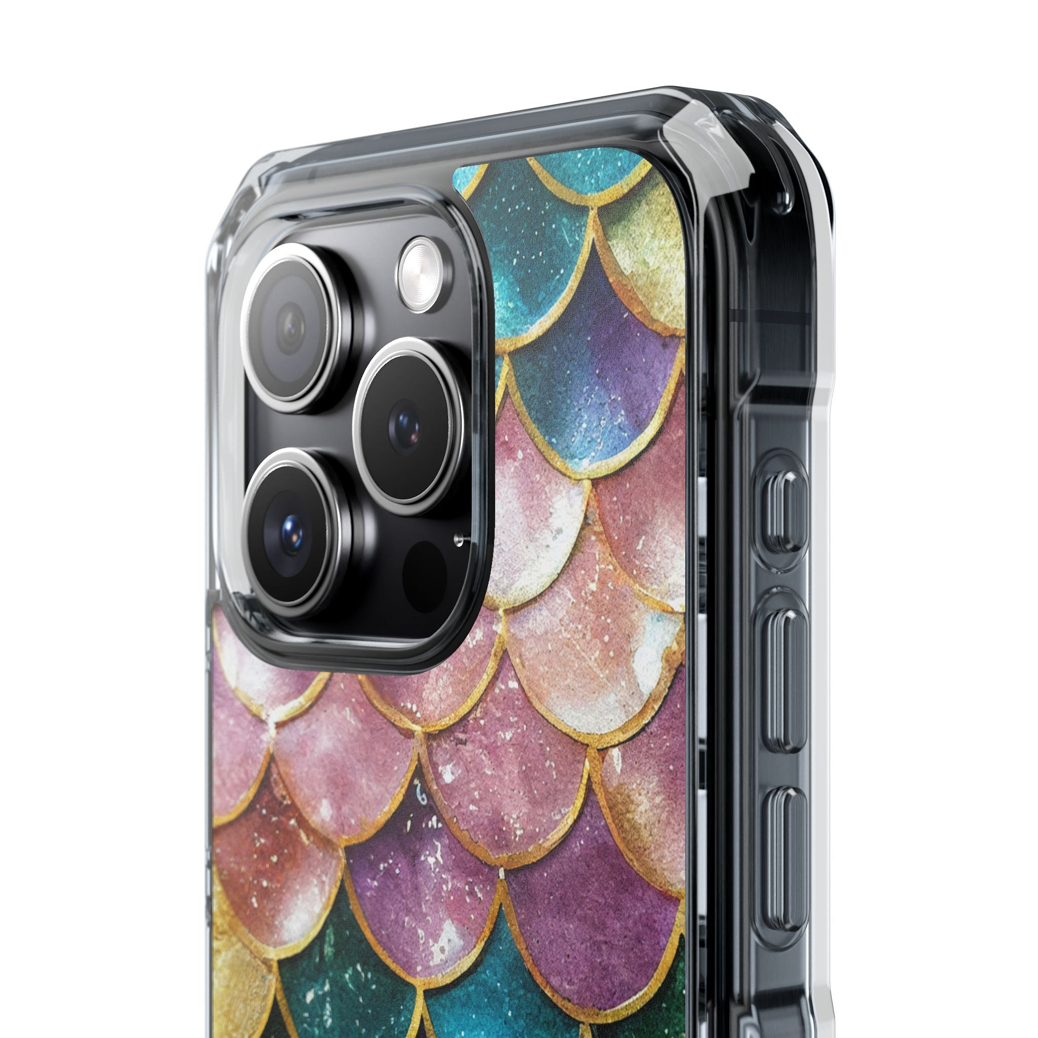 Mermaid Scale Radiance iPhone Case - Impact