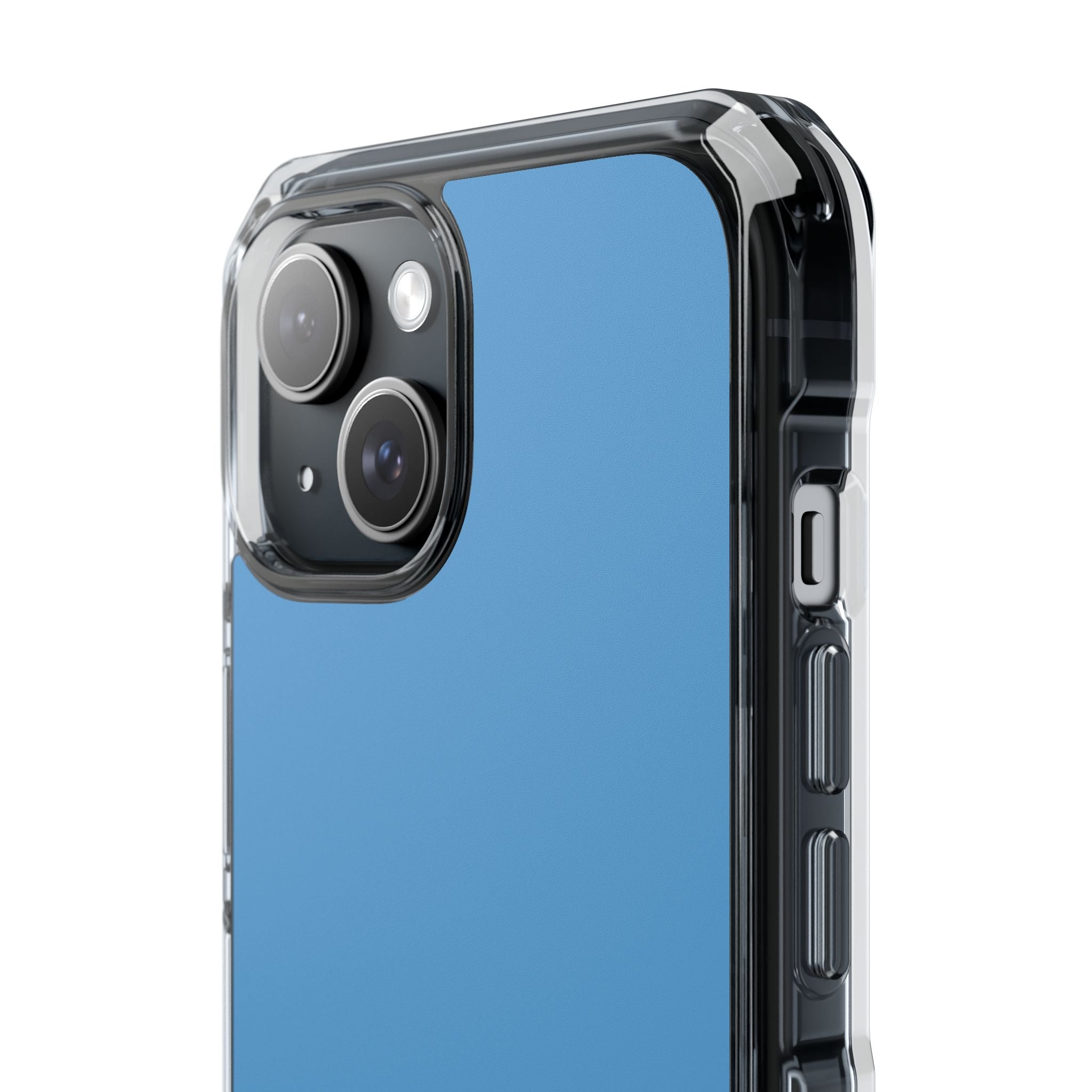 Carolina Blue - Clear Impact Case for iPhone