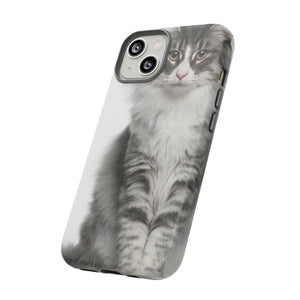 Forest Cat - Protective Phone Case