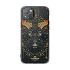 Celestial Taurus Mystique - Phone Case for iPhone (Clear Impact - Magnetic)